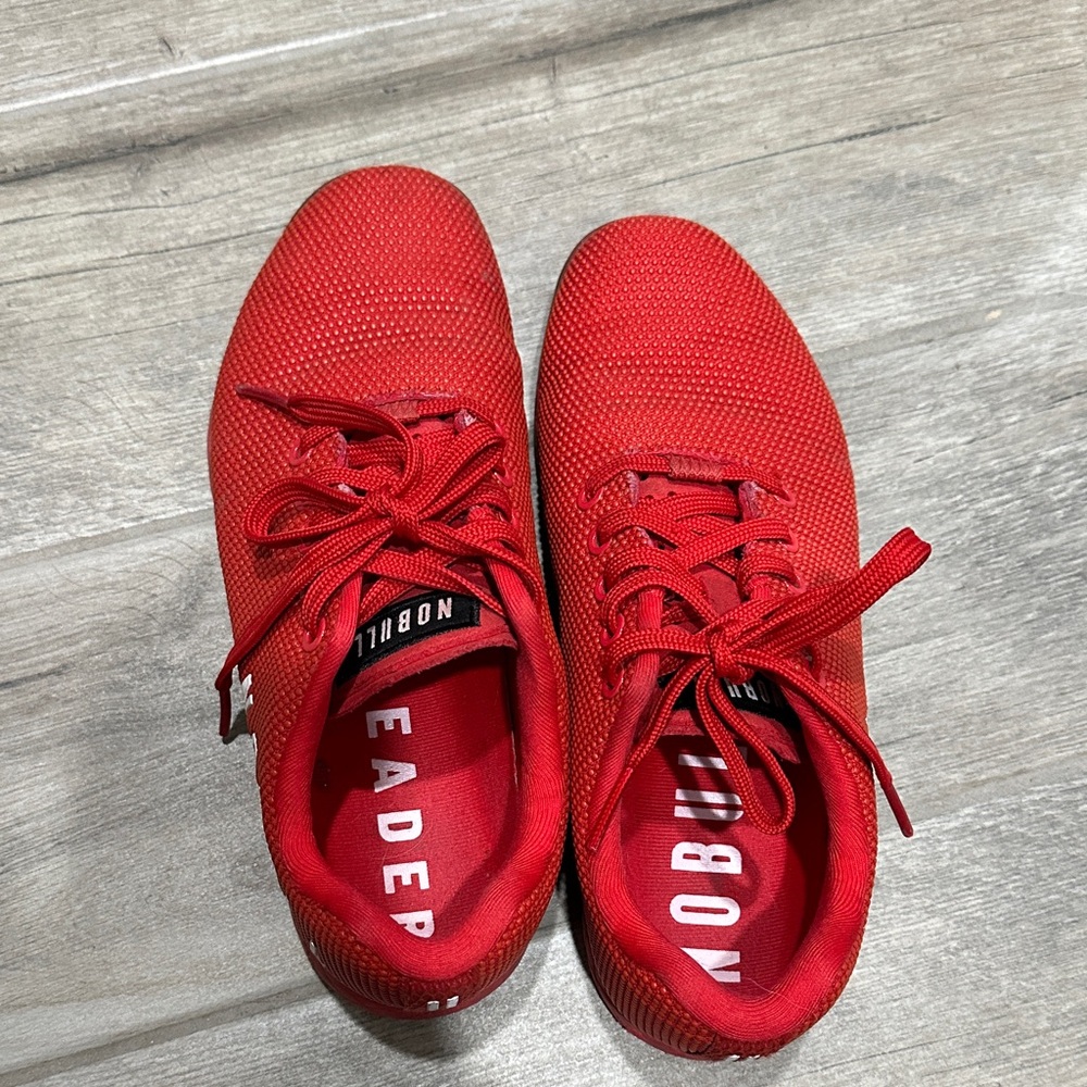 Women’s 7.5 NOBULL Bold Red Training Shoes